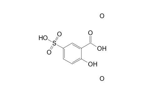 Benzoic acid, 2-hydroxy-5-sulfo-, dihydrate