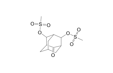 4(e),9(e)-di(methanesulfonoxy)-adamantan-2-one