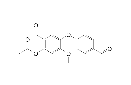 2-Methoxy-4-acetoxy-4',5-diformyldiphenyl ether
