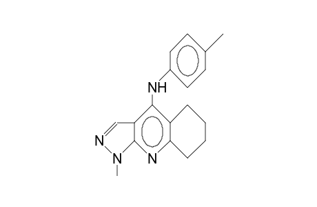 1-Methyl-4-(4-tolyl)-5,6,7,8-tetrahydro-1H-pyrazolo(3,4-B)quinoline