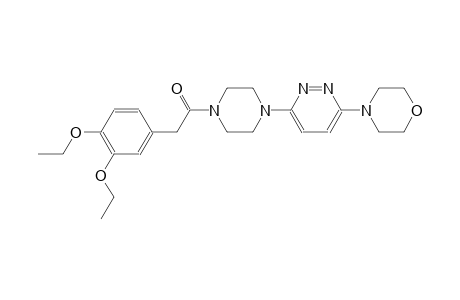 morpholine, 4-[6-[4-[(3,4-diethoxyphenyl)acetyl]-1-piperazinyl]-3-pyridazinyl]-