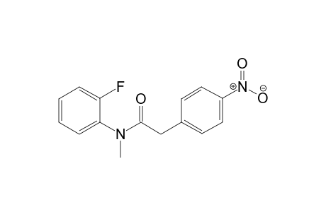N-(2-Fluorophenyl)-N-methyl-2-(4-nitrophenyl)acetamide