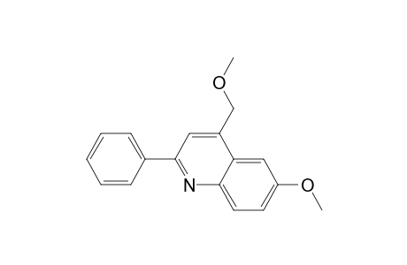 6-Methoxy-4-(methoxymethyl)-2-phenylquinoline
