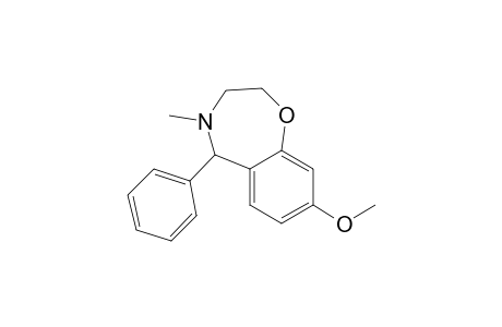 8-Methoxy-4-methyl-5-phenyl-2,3,4,5-tetrahydro-1,4-benzoxazepine