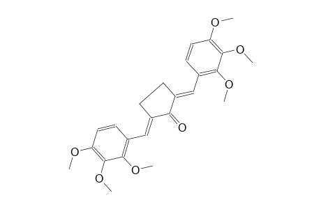 (2E,5E)-2,5-bis(2,3,4-trimethoxybenzylidene)cyclopentanone