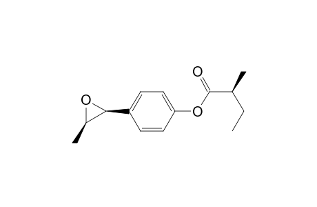 4-[(2R,3R)-3-Methyloxiran-2-yl]phenyl (2S)-2-Methylbutanoate