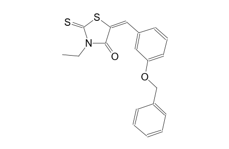 4-thiazolidinone, 3-ethyl-5-[[3-(phenylmethoxy)phenyl]methylene]-2-thioxo-, (5E)-