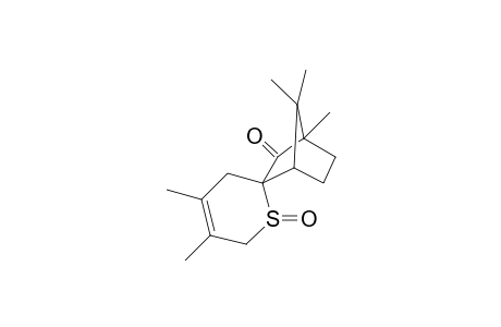 1,7,7-Trimethyl-2-oxobicyclo[2.2.1]heptane-3-spiro-2'-(3',6'-dihydro-4',5'-dimethyl-2'H-thiapyran) 1'-oxide