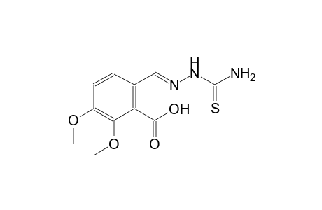 6-{(E)-[(aminocarbothioyl)hydrazono]methyl}-2,3-dimethoxybenzoic acid