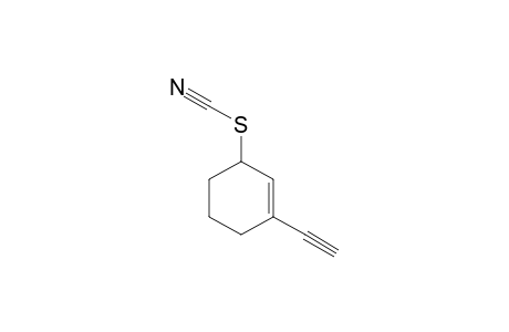 1-ethynyl-3-thiocyanatocyclohexene
