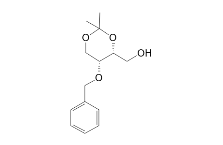[(4R,5R)-2,2-dimethyl-5-phenylmethoxy-1,3-dioxan-4-yl]methanol