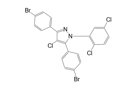 3,5-bis(4-bromophenyl)-4-chloro-1-(2,5-dichlorophenyl)-1H-pyrazole