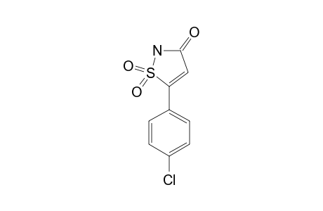 5-(4-CHLOROPHENYL)-1,2-THIAZOL-3(2H)-ON-1,1-DIOXIDE