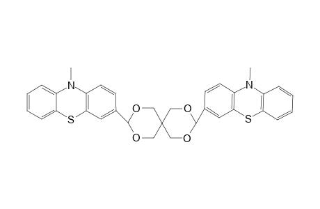 3,9-Bis(10'-methyl-phenothiazine-3'-yl)-2,4,8,10-tetraoxaspiro[5,5]undecane