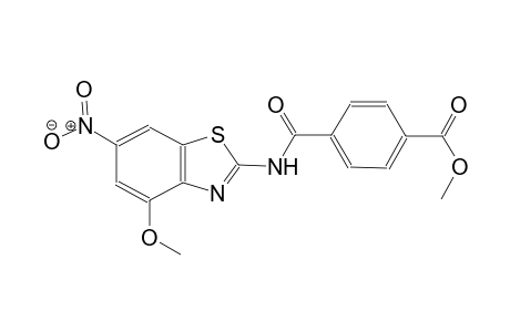 benzoic acid, 4-[[(4-methoxy-6-nitro-2-benzothiazolyl)amino]carbonyl]-, methyl ester
