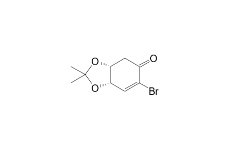 (-)-(1S,6R)-3-Bromo-8,8-dimethyl-4-oxo-7,9-dioxabicyclo[4.3.0]non-2-ene