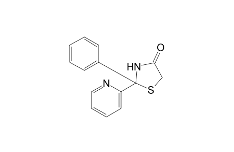 2-phenyl-2-(2-pyridyl)-4-thiazolidinone