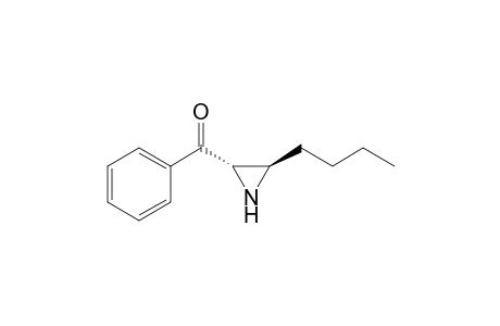 trans-2-Benzoyl-3-butylaziridine