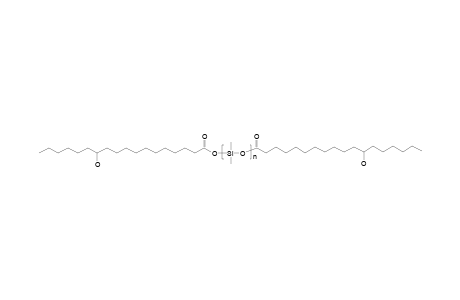 Poly(dimethylsiloxane), bis(12-hydroxystearate) terminated