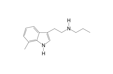 N-Propyl-7-methyltryptamine
