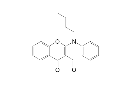 4-Oxo-2-[phenyl(but-2'-enyl)amino]-4H-[1]-benzopyran-3-carboxaldehyde
