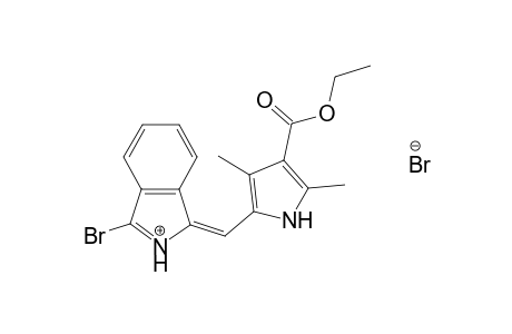 1-Bromo-8-ethoxycarbonyl-7,9-dimethylbenzopyrromethylene hydrobromide