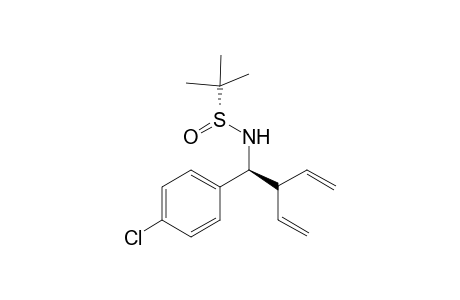 (RS,1S)-N-tert-Butylsulfinyl-1-(4-chlorophenyl)-2-vinylbut-3-en-1-amine