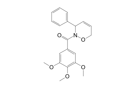 4-PHENYL-N-(3,4,5-TRIMETHOXYBENZOYL)-3,6-DIHYDRO-1,2-OXAZINE
