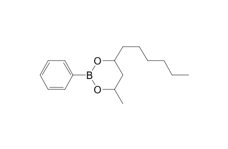 4-Hexyl-6-methyl-2-phenyl-1,3-dioxa-2-boracyclohexane