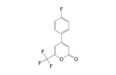 4-(4-Fluorophenyl)-6-(trifluoromethyl)-2H-pyran-2-one