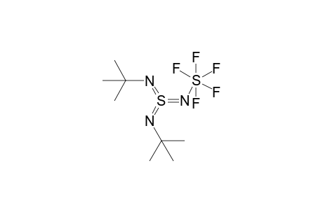 Bis(tert-butylimino)(pentafluorosulfonylimino)sulfur(VI)