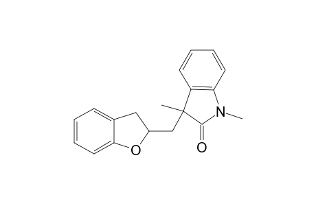 3-((2,3-dihydrobenzofuran-2-yl)methyl)-1,3-dimethylindolin-2-one