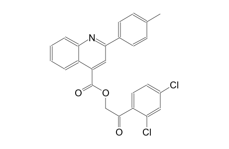 2-(2,4-dichlorophenyl)-2-oxoethyl 2-(4-methylphenyl)-4-quinolinecarboxylate
