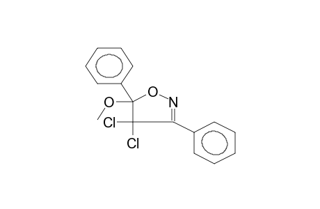 3,5-DIPHENYL-4,4-DICHLORO-5-METHOXY-DELTA2-ISOXAZOLINE