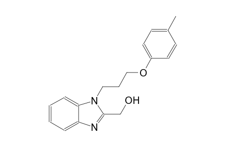 1H-benzimidazole-2-methanol, 1-[3-(4-methylphenoxy)propyl]-