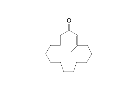 (E)-3-methylcyclopentadec-2-en-1-one