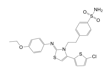 benzenesulfonamide, 4-[2-[(2Z)-4-(5-chloro-2-thienyl)-2-[(4-ethoxyphenyl)imino]thiazolyl]ethyl]-