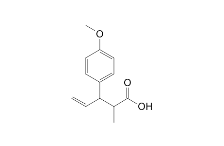 3-(4-Methoxyphenyl)-2-methylpent-4-enoic acid
