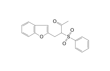 4-(1-benzofuran-2-yl)-3-phenylsulfonylbutan-2-one