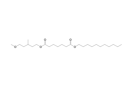 Pimelic acid, 5-methoxy-3-methylpentyl undecyl ester