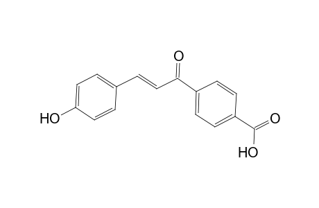 4-[(2E)-3-(4-hydroxyphenyl)prop-2-enoyl]benzoic acid