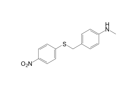 N-METHYL-alpha-[(p-NITROPHENYL)THIO]-p-TOLUIDINE