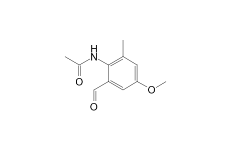 N-(2-formyl-4-methoxy-6-methylphenyl)acetamide