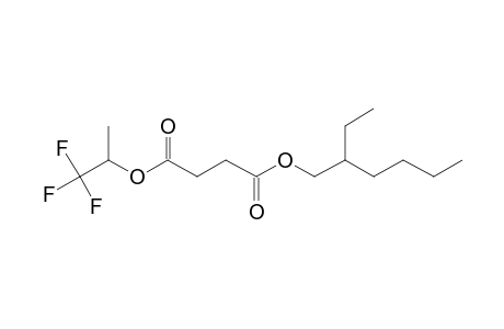 Succinic acid, 2-ethylhexyl 1,1,1-trifluoro-2-propyl ester