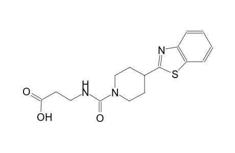 beta-alanine, N-[[4-(2-benzothiazolyl)-1-piperidinyl]carbonyl]-