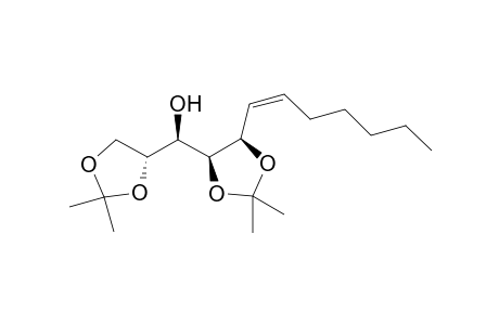 3-(Hydroxy)-1,2:4,5-Bis(diisopropylidenedioxy)dodec-6-ene