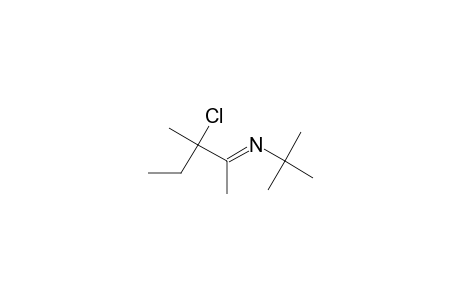 N-(3-Chloro-3-methyl-2-pentylidene)-tert-butylamine