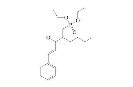 (1E,4E)-2-butyl-1-diethoxyphosphoryl-5-phenyl-penta-1,4-dien-3-ol