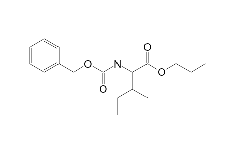 L-Isoleucine, N-benzyloxycarbonyl-, propyl ester