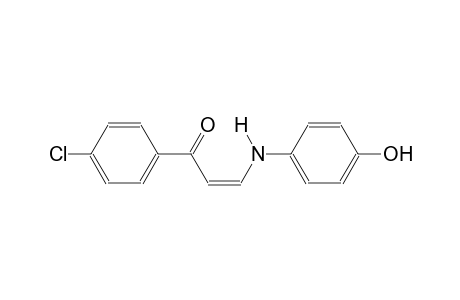 2-propen-1-one, 1-(4-chlorophenyl)-3-[(4-hydroxyphenyl)amino]-, (2Z)-